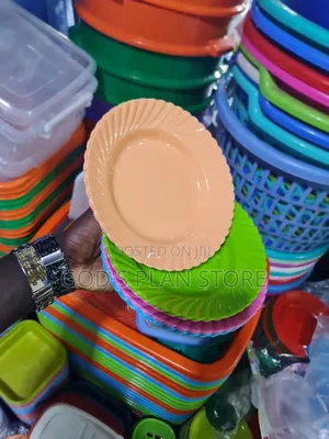 Home Kitchen Plastic Plates Are Plates 12pcs