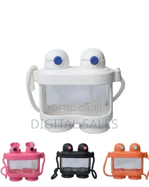 Adorable Dual-Spout Novelty Drinking Cup / Water Bottle
