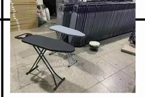 Foldable Ironing Board With a Metal Frame