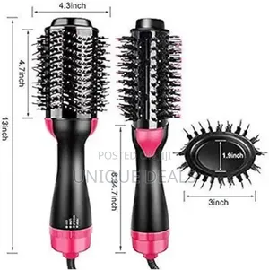 Dryer Brush, Ceramic Electric Blow Dryer Styler Straightener