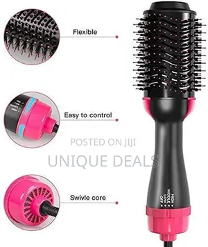 Dryer Brush, Ceramic Electric Blow Dryer Styler Straightener