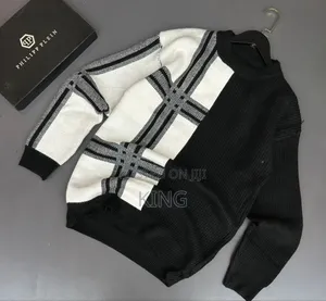 Formal Men's Long-Sleeve Knit Sweaters