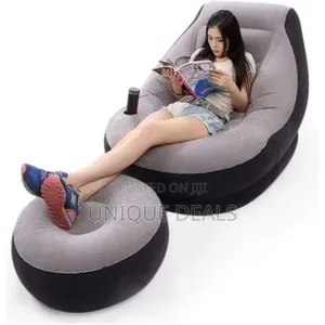 Intex Inflatable Air Sofa With Footrest