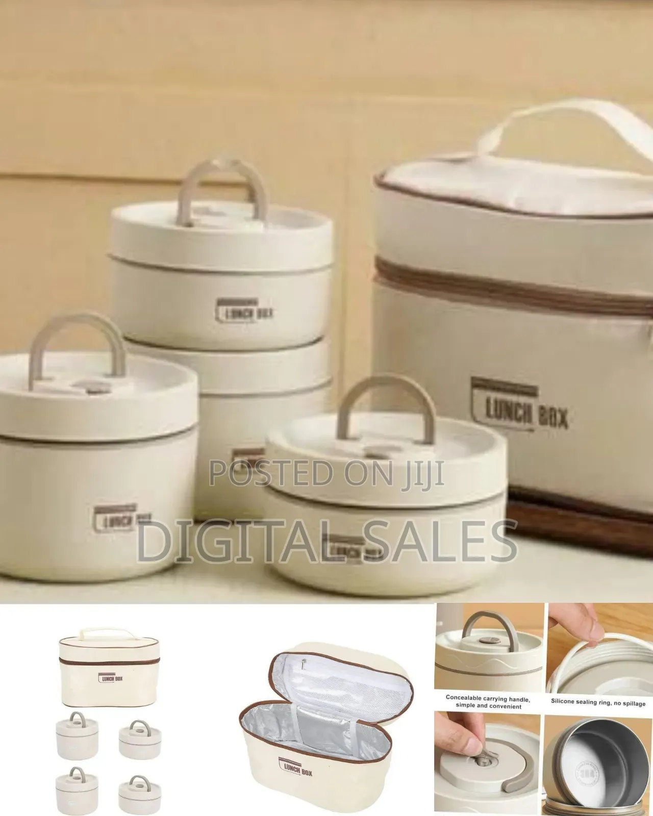 5 Pieces Lunch Box Set