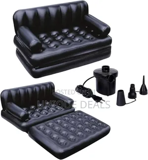 5-in-1 Multi-Functional Inflatable Sofa Cum Queen-Size Bed