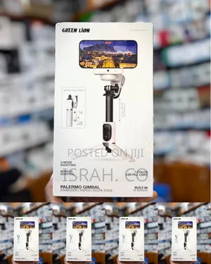Green Lion Palermo Gimbal,Stabilizer, Tripod and Selfie Stick