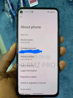 Google Pixel 4a 5G 128 GB Black