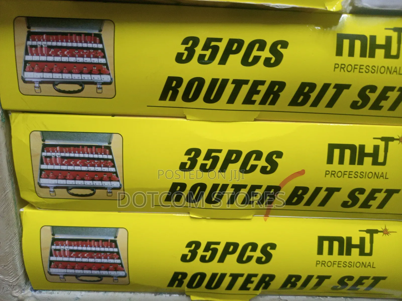 35-Piece Router Bit Set