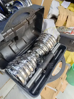 30 Kg Chrome Dumbbell Set.