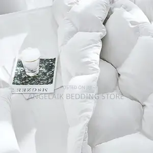 White Linen Duvet Quilt