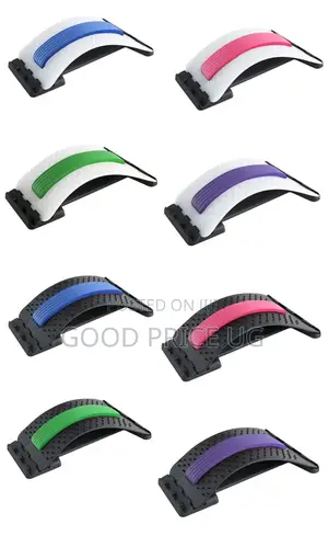 Multi-Level Adjustable Back Stretcher and Lumbar Support Device.
