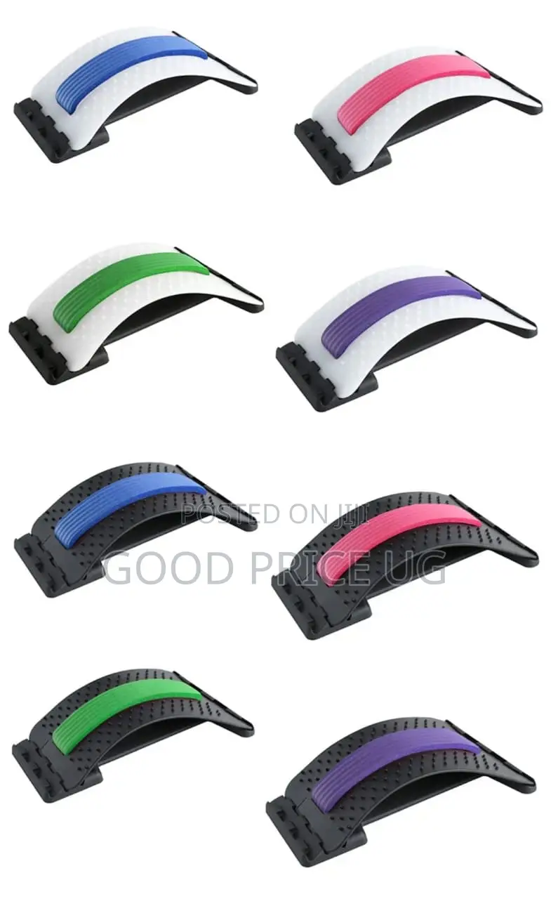 Multi-Level Adjustable Back Stretcher and Lumbar Support Device.