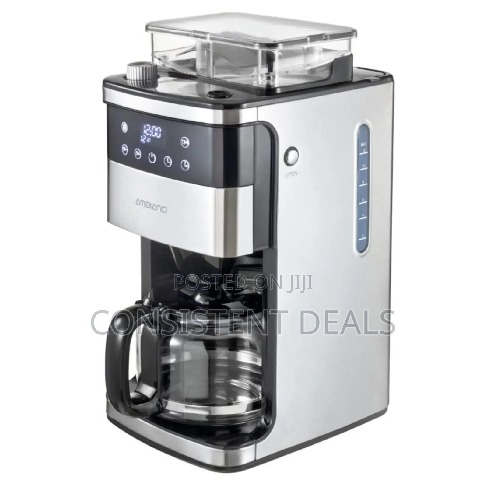 Ambiano Digital Coffee Machine With Grinder