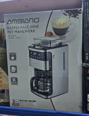 Ambiano Coffee Machine With Grinder Digital Display