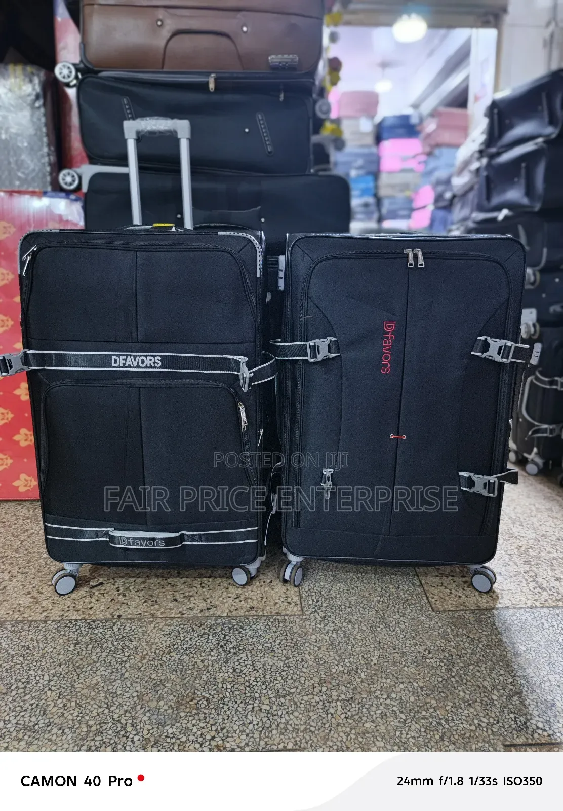 Traveling Cloth Suitcases. Extra Large Size