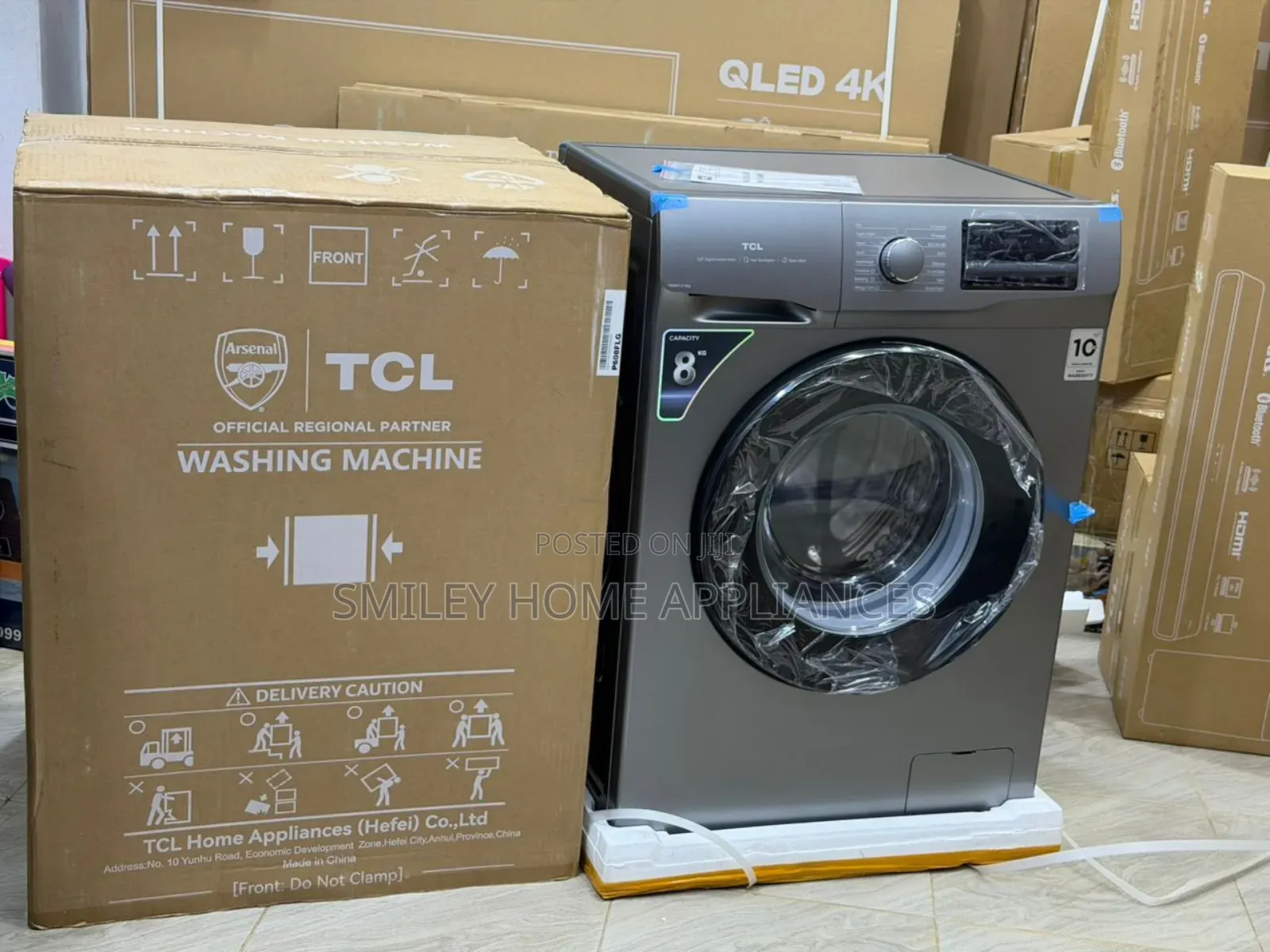 8kgs Brand New TCL Frontloader Fully Automatic Washing Machine