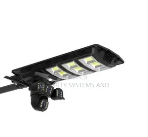 Solar Street Light With 3 Lens 4g Solar Camera, Motion Sensor,