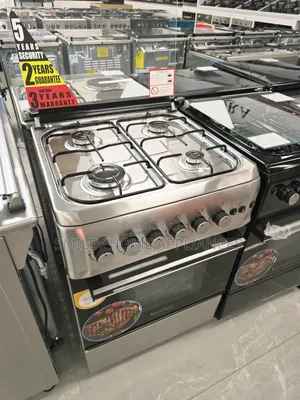 Full Gas Blueflame 60cm*60cm Gas Cooker Oven With Self Ignited Burners