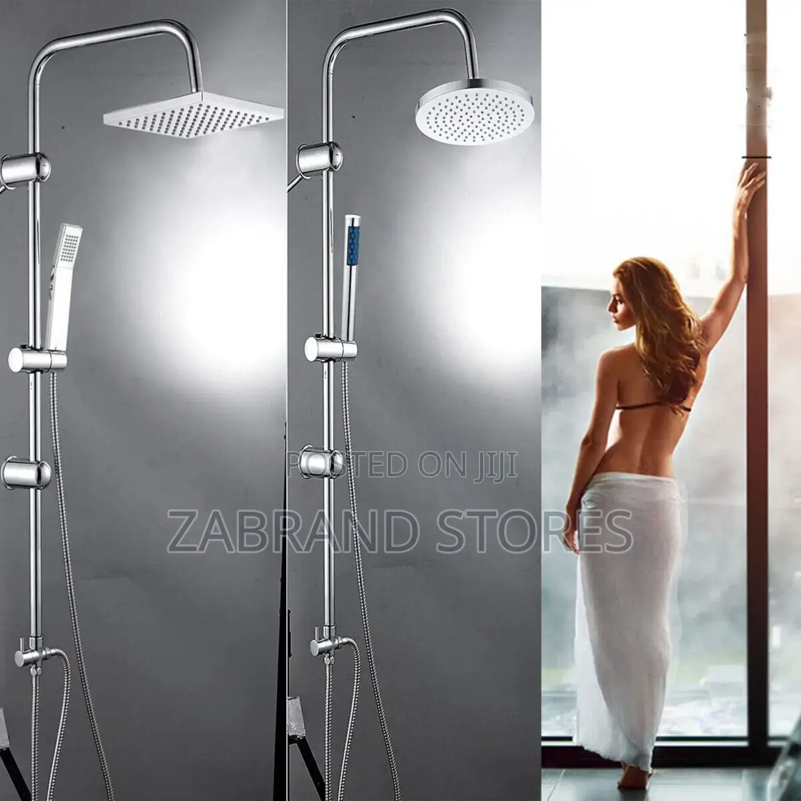 Adjustable Shower Pipe Set