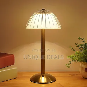 Rechargeable Cordless Table Lamp With Usb Led Battery, Touch Control