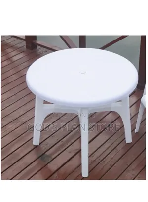 Lux Garden Plastic Table Plastic Table Round