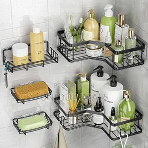 Adhesive Shower Caddy, 5 Pack Rustproof