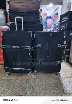 Exotic Cloth Suitcases. Large Size