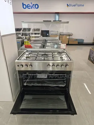 Brand New Stainless Steel Blueflame 90cm by 60cm Full Gas Cooker Oven