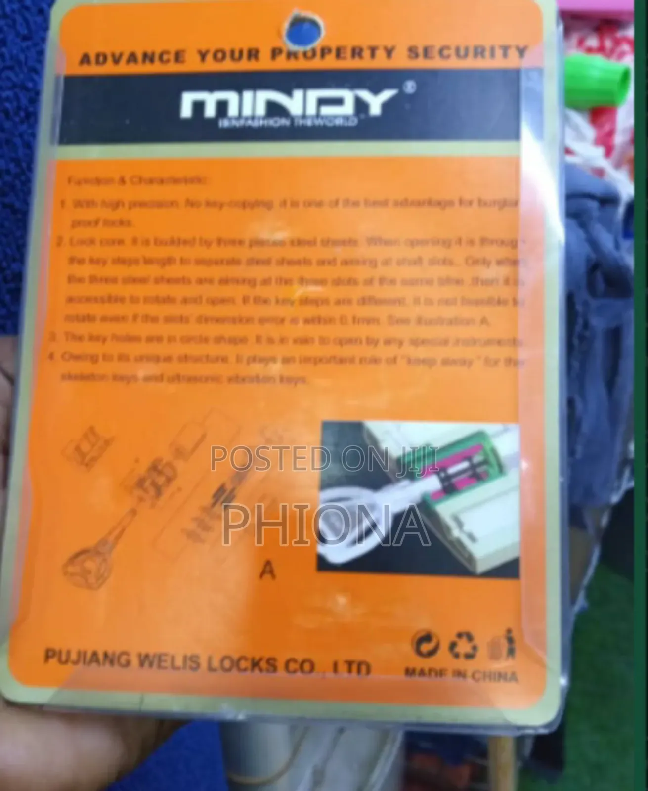 Mindy Too Security Lock