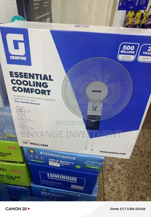Geepas Wall Fan