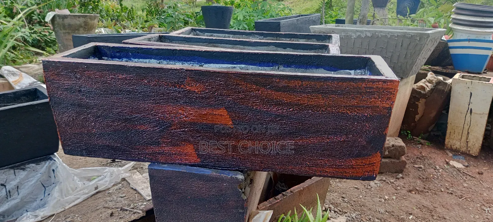 Concrete Stunning Pots/Planters