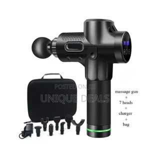 Quiet Massage Gun Deep Tissue Percussion 20 Speed Body Massager -