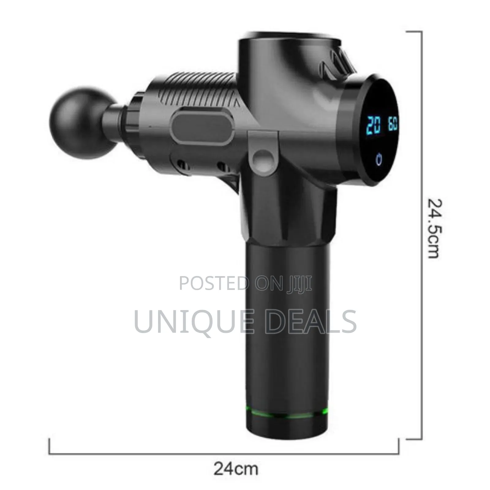 Quiet Massage Gun Deep Tissue Percussion 20 Speed Body Massager -