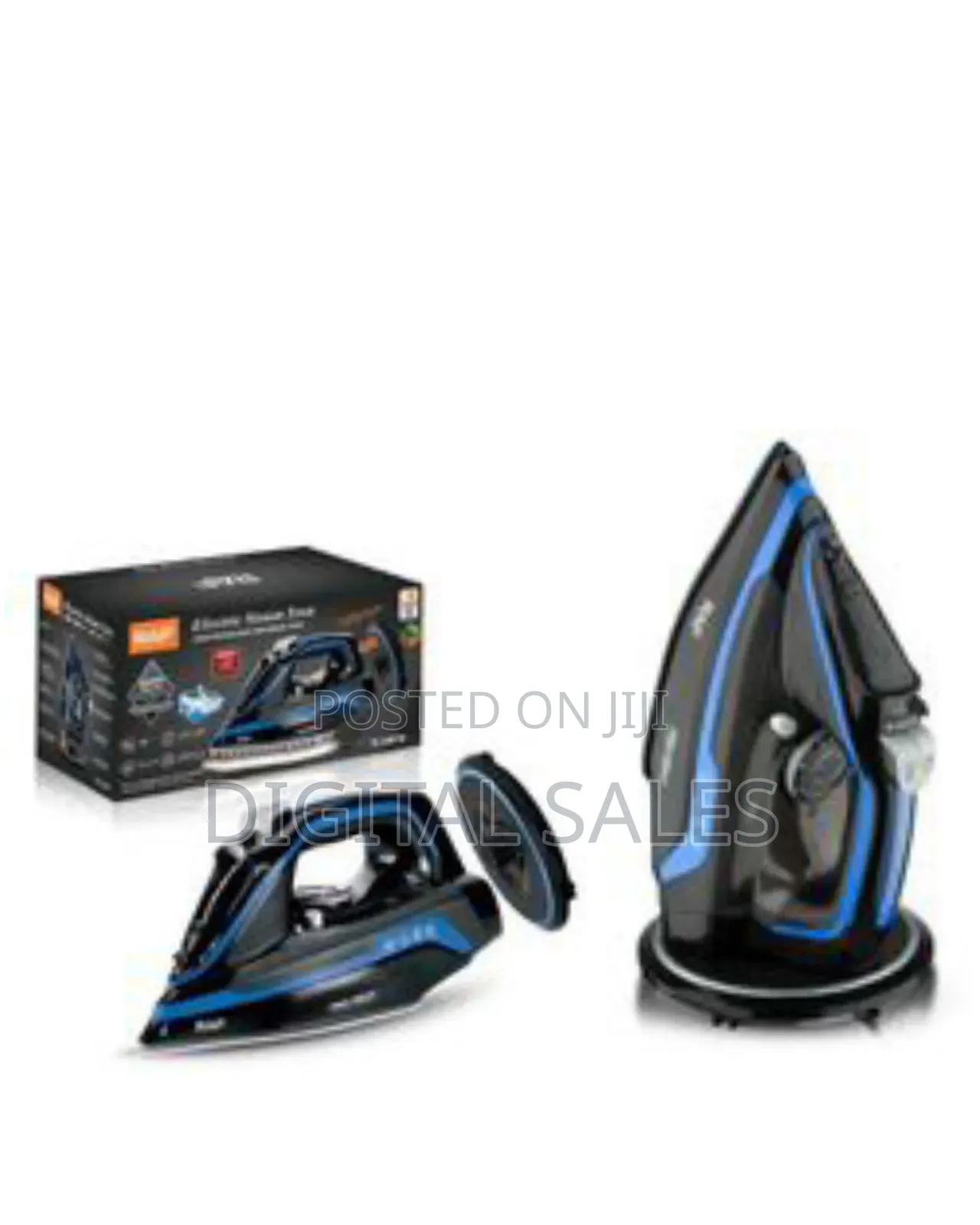 Raf Cordless Steam Iron With Charging Base