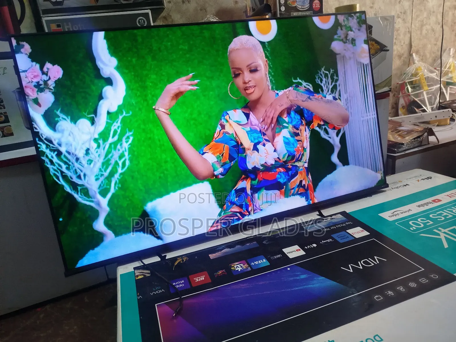 Hisense 50 Smart Android Digital Flat Screen Flameless.