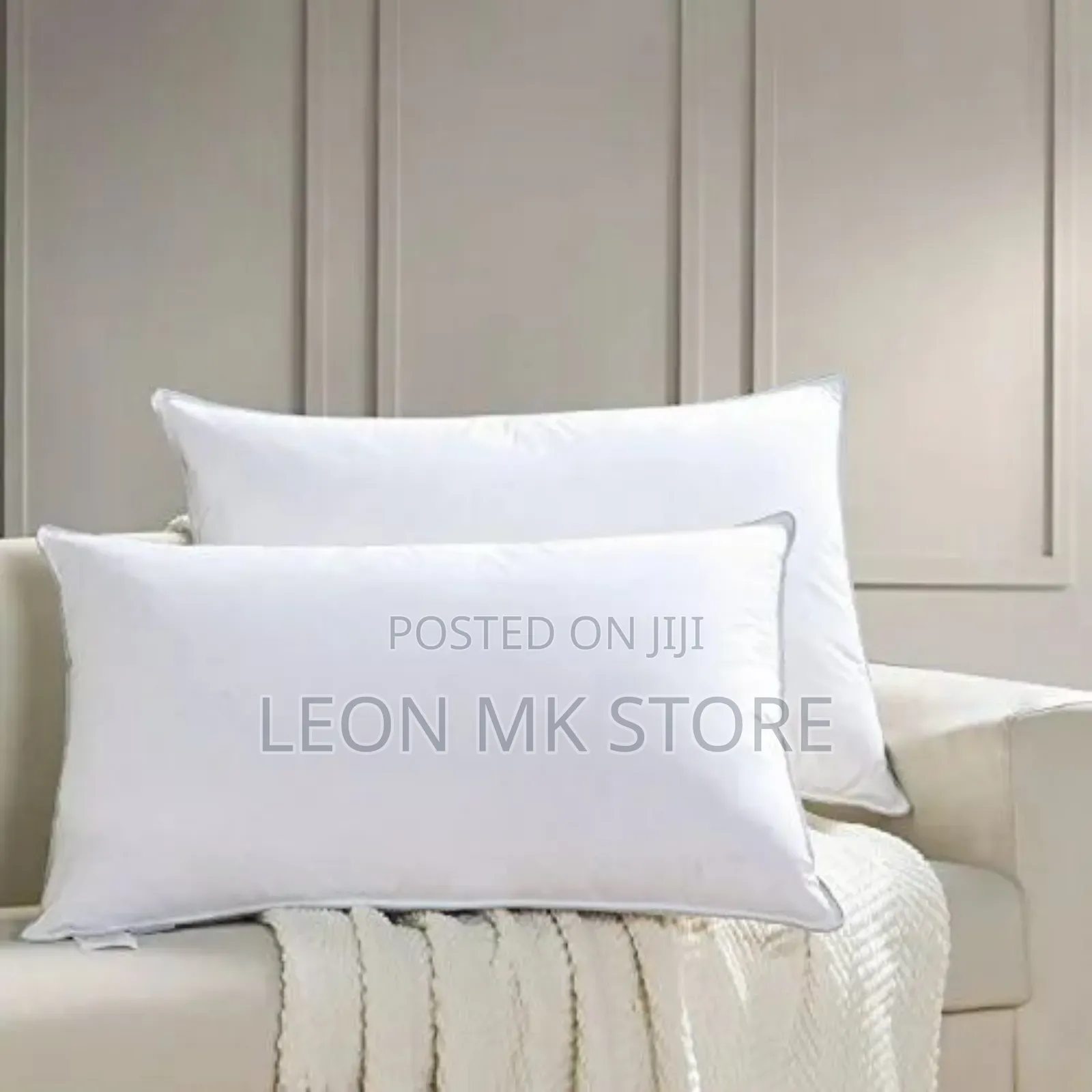 Super Soft Fibre Pillows 2pcs