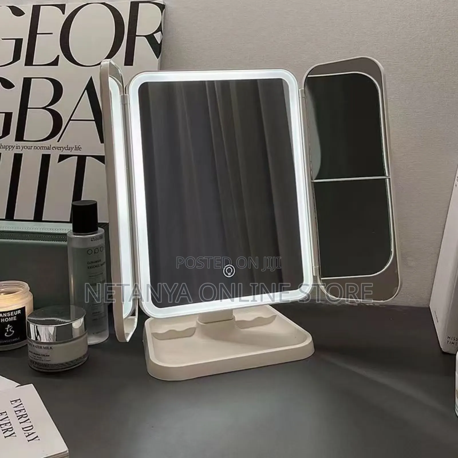 Tri Fold Led Smart Mirror
