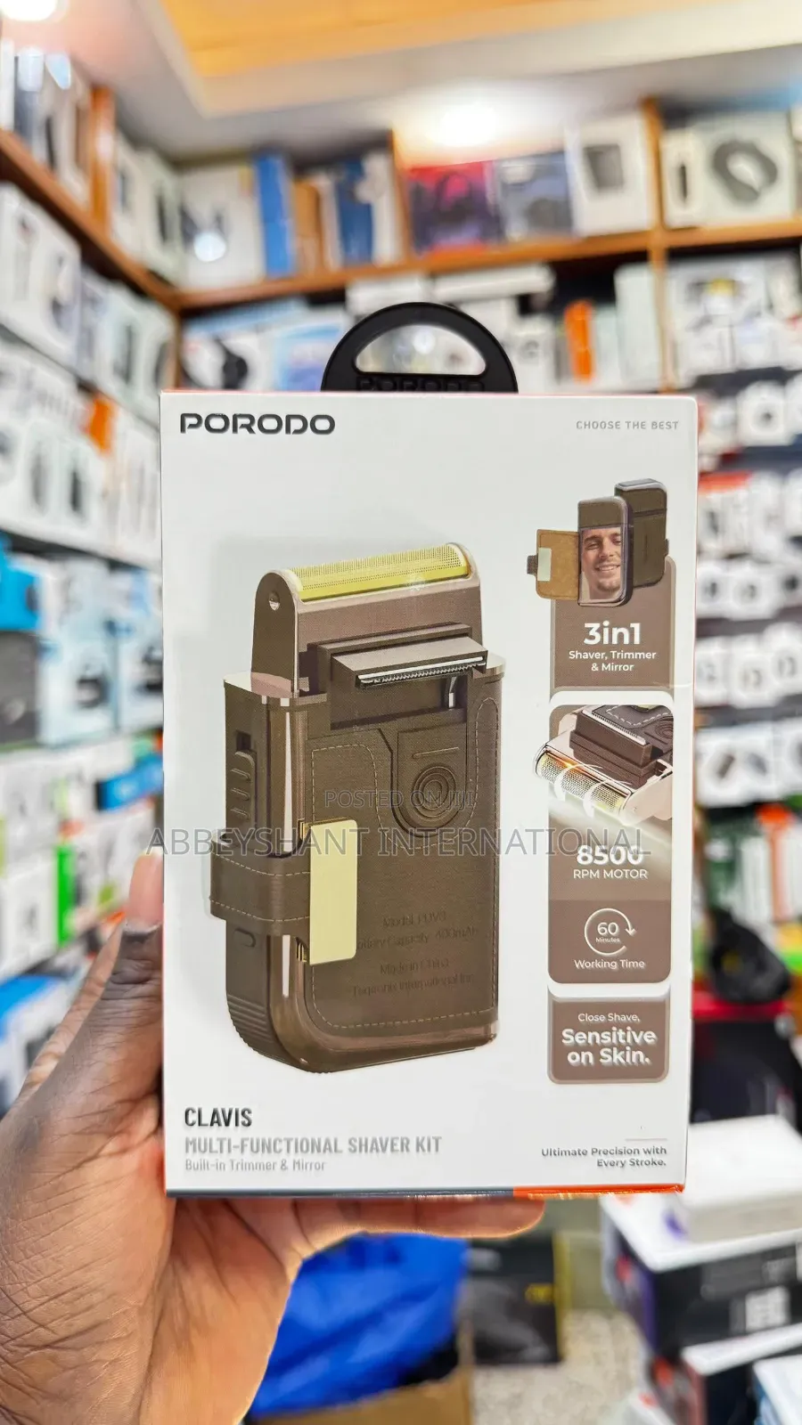 Clavis Multi-Functional Shaver Kit /Porodo Shaver