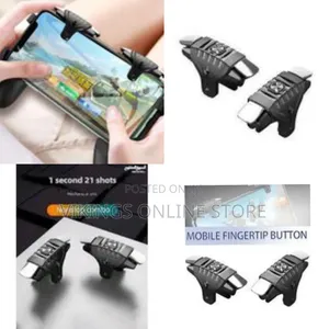 Earldom Ready to Use F07 One Pair Quick Shooting Buttons Game Trigger
