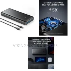 Anker Power Bank, 25,600mah Portable on the Go Laptop Charger 87w