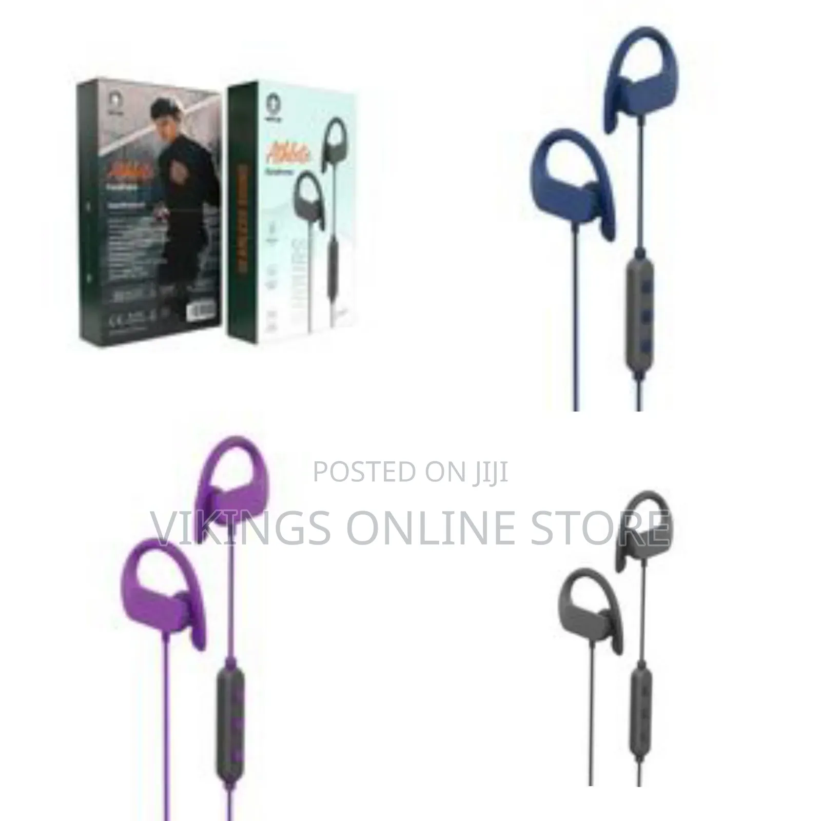 Green Lion Athlete Earphone Type-C Charging Bluetooth Wireless in Ear