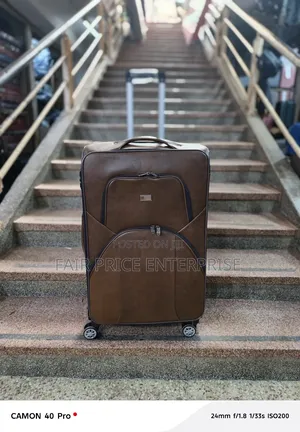 Coeur Leather Suitcases. Medium Size