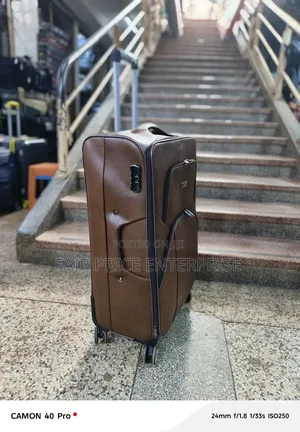 Coeur Leather Suitcases. Medium Size