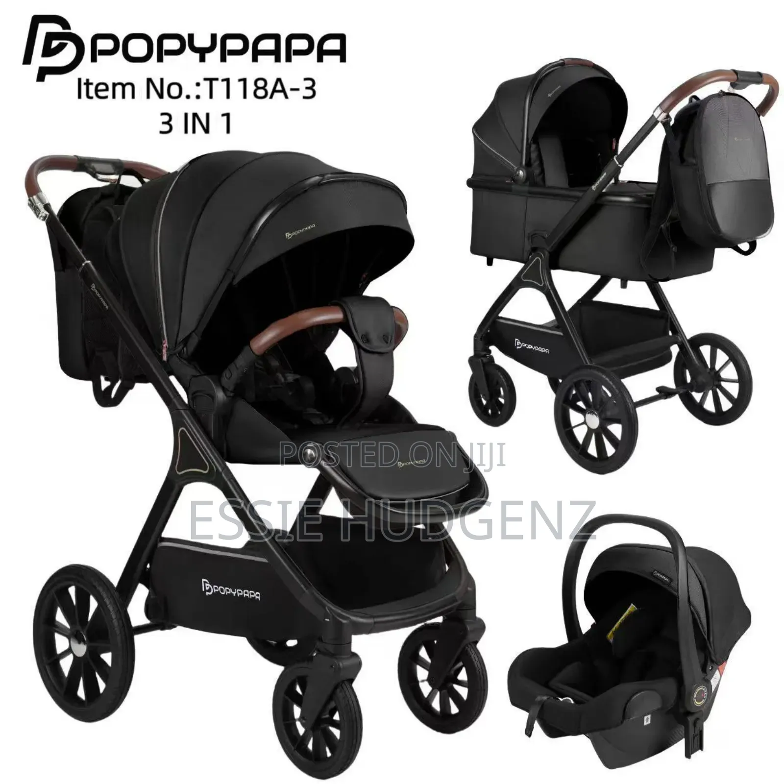 Popypapa 3in1 Stroller