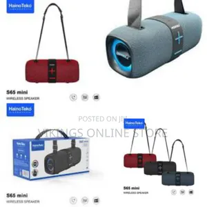 Hainoteko S65 Portable Bluetooth Speaker With Power Bank Function