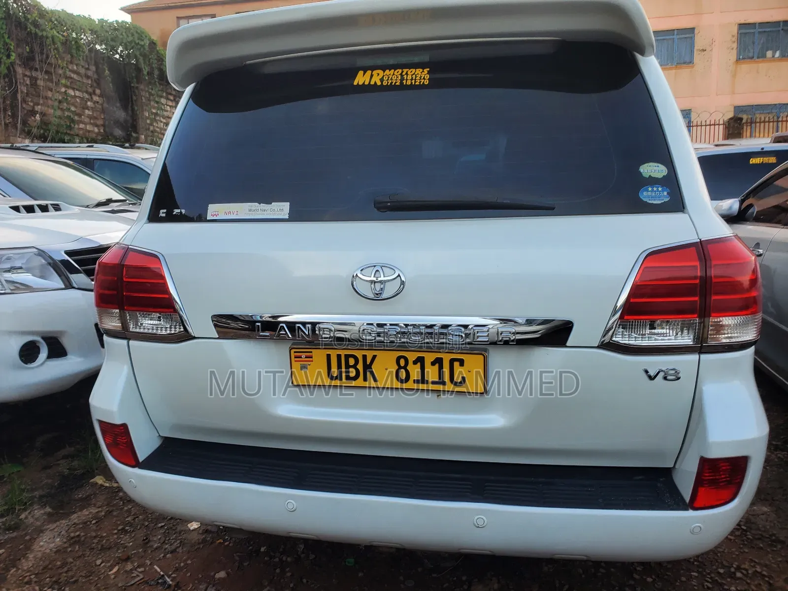 Toyota Land Cruiser 2015 White