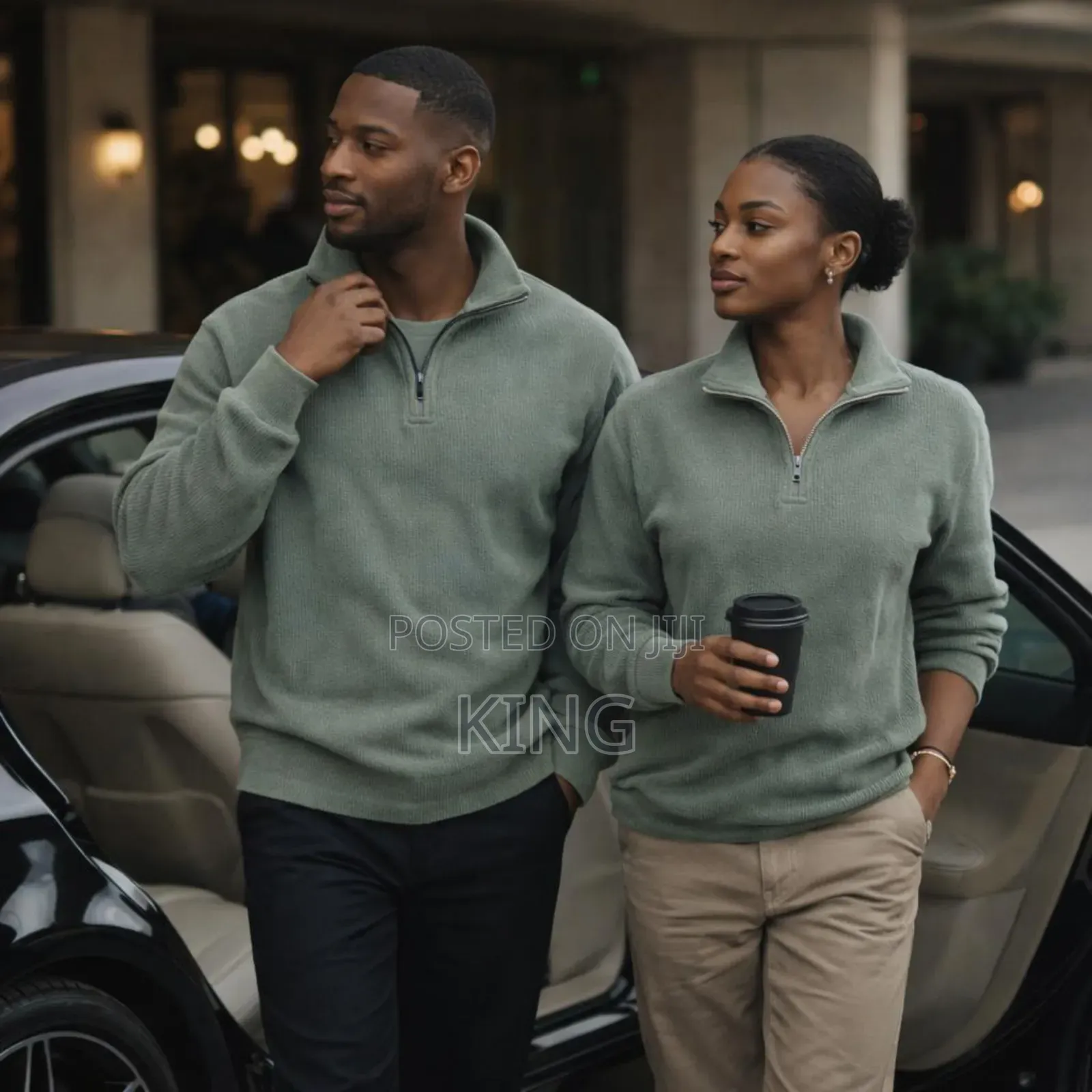 Soft Pullover Vibes Quarter Zip Sweater