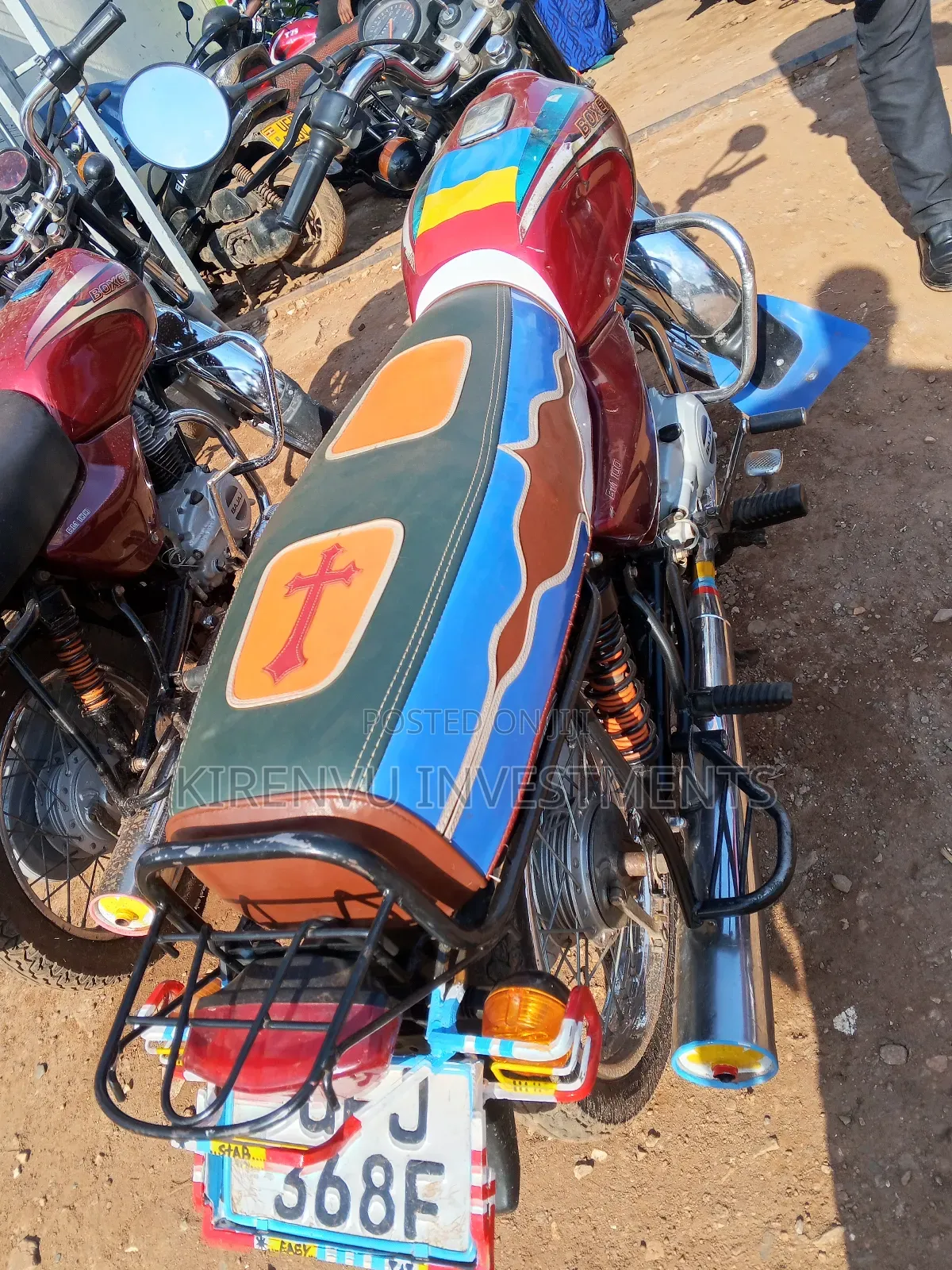 Bajaj Boxer 100 2018 Red