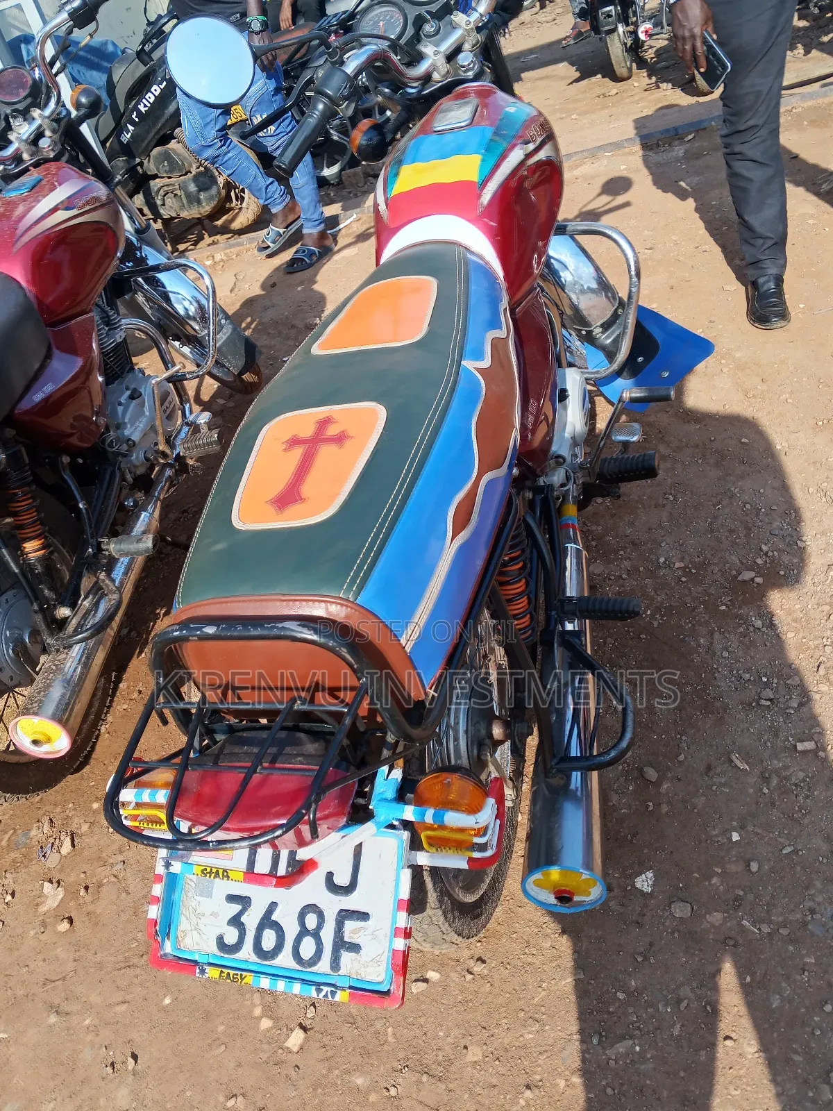 Bajaj Boxer 100 2018 Red