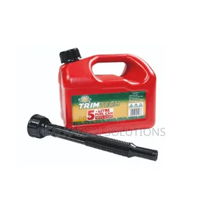 Trimtech 5 Litre Plastic Red Fuel
Jerrycan With Sprout